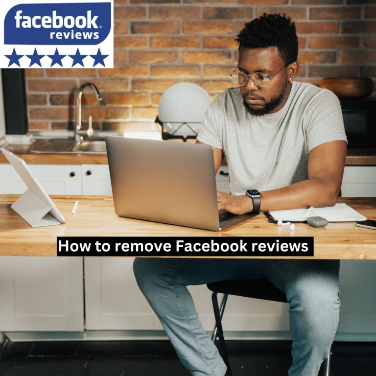 how to remove Facebook reviews
